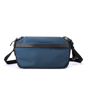 Bolsos cruzados personalizados al por mayor, mochila pequeña deportiva para ciclismo, bolso de pecho informal a la moda, bolso de hombro para hombre - Product Image 1