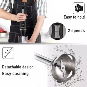 Sonifer SF-8025 Appareils électroménagers Lame en acier inoxydable Moteur CC Électrique Ensemble 3 en 1 Fouet Hachoir Mixeur plongeant - Product Image 4