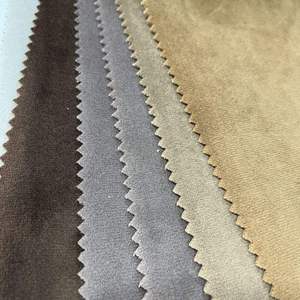 Tejido de terciopelo alemán de microfibra de poliéster 100% del fabricante de China tejido por urdimbre para cortinas de sofá y accesorios para muebles - Product Image 3