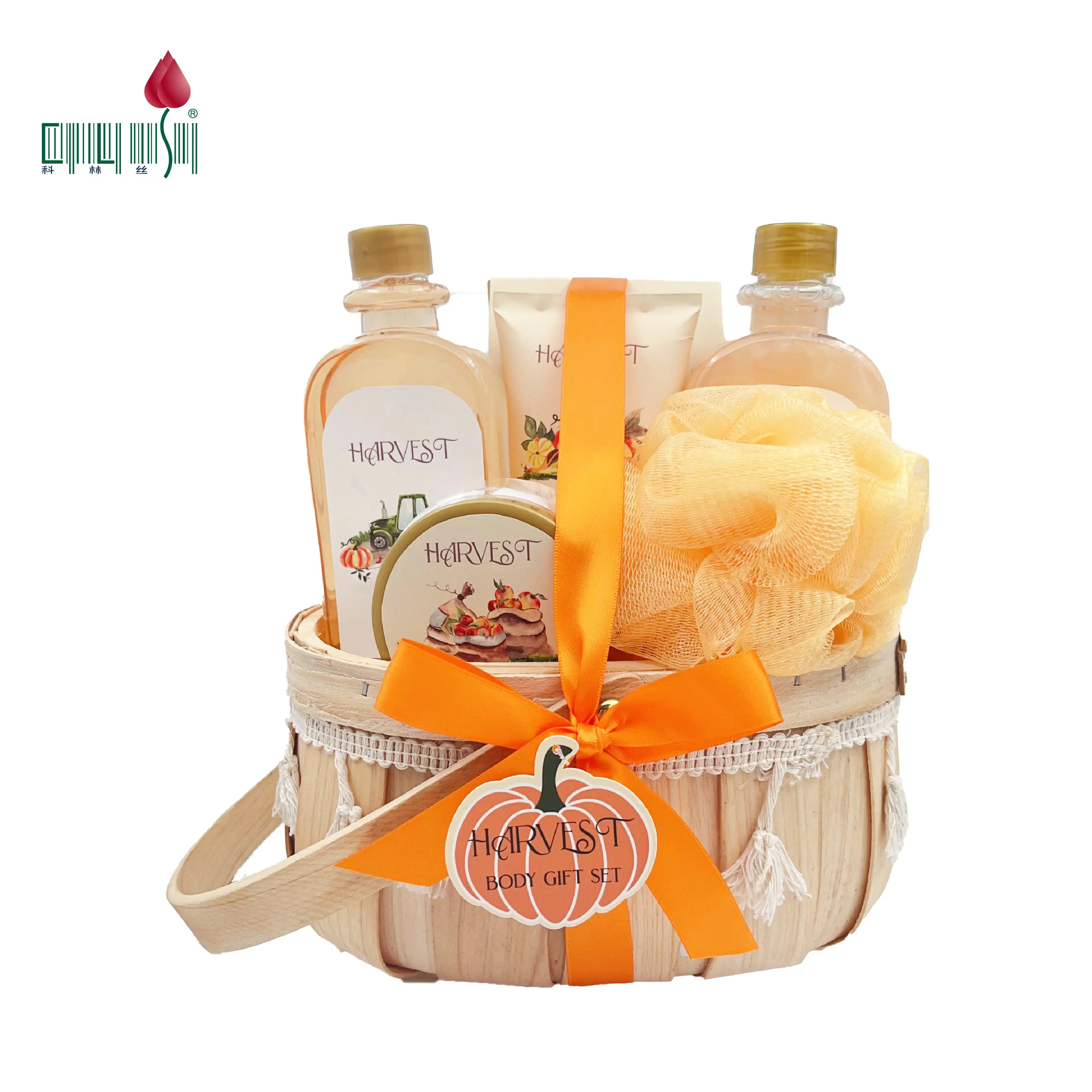 Xiamen fabbrica festa della mamma cesto regalo naturale all'ingrosso di lusso per la cura del corpo bagno Spa set regalo