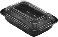 Boîte Bento jetable en PP pour micro-ondes, 10 pièces, rectangulaire, épaissie, de qualité alimentaire, pour sushi, nouilles, repas à emporter