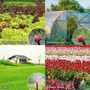 Kit d'irrigation goutte à goutte 15M, tuyau PVC 1/2 pouce, système d'arrosage automatique pour fleurs et plantes de jardin, micro-irrigation par goutte à goutte - Product Image 4