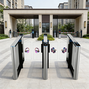 Placement publicitaire personnalisé, fabricant professionnel de tourniquets sur mesure, contrôle d'accès, tourniquet à panneau holographique 3D - Product Image 1