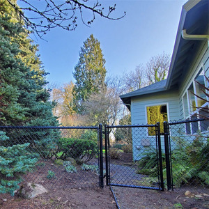 Mạ kẽm nhúng nóng mạ kẽm 6ft 8ft 15m CuộN Cyclone dây kim cương lưới trang trại Chuỗi liên kết hàng rào - Product Image 1