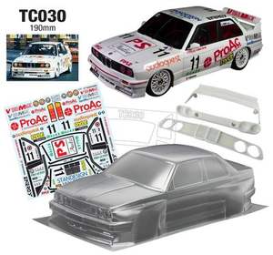 Coque de <span class=keywords><strong>voiture</strong></span> transparente E30 M3, pour <span class=keywords><strong>Tamiya</strong></span> kyosho HPI HSP <span class=keywords><strong>1</strong></span>/<span class=keywords><strong>10</strong></span> RC, carrosserie automobile tout-terrain - Product Image 6