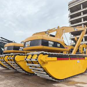 รถขุด CAT 320CL มือสอง ขนาด 20 ตัน แบบลอยน้ำ สำหรับงานขุดลอกแม่น้ำ ช่องทางน้ำ และงานก่อสร้างทางน้ำ - Product Image 1