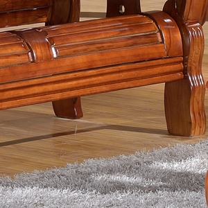 Meubles de salon, canapé en bois massif 1+2+3, ensembles de canapés de style familial, durables et classiques, canapé sectionnel en carton de style asiatique, 10 ans TUV - Product Image 3