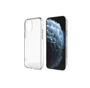 Funda de teléfono de TPU suave transparente de 1,5mm de cobertura completa para iPhone 15 Pro Max fundas traseras iPhone 14 pro Max Fundas 13 12 11 X