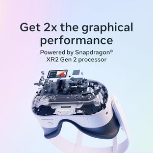 Meta para 3S, Auriculares VR de 128 GB con 33% Más de Memoria y 2 Veces Más Potencia de Procesamiento Gráfico, Incluye 2 Baterías AAA, 1.14 Libras - Product Image 5