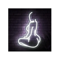Lettres lumineuses personnalisées en acrylique avec logo flexible RVB, décoration intérieure, événement, enseigne au néon personnalisée à LED