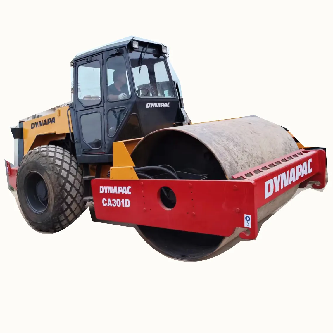 Road Roller Enkele Drum Roller Gebruikt Dynapac CA30D CA301 Road Roller Japan Gebruikt