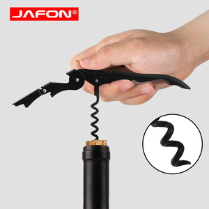 Hot bán Waiter <span class=keywords><strong>corkscrew</strong></span> Cá nhân hoá thép không gỉ tùy chỉnh laser logo rượu vang đỏ mở chai đôi bản lề mở rượu vang - Product Image 2