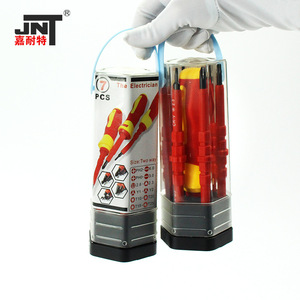 Jnt Insulated <b>Screwdriver</b> Set 7Pcs Model 2028J For Electrician Use - Product Image 5