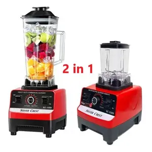 Mixeur polyvalent Silver Crest Copper Heavy Duty 2 Cups Blender Juicer Home Application Fufu Yam