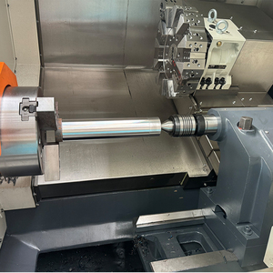 Torno CNC de bancada inclinada de alta precisión TCK46A con eje C, control Fanuc, máquina de torneado CNC pequeña para metal - Product Image 5