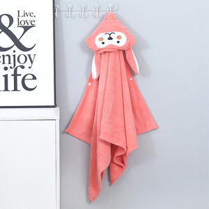 Factory Customized Coral Velvet Cartoon Pattern <strong>Children's</strong> Beach <strong>Towel</strong> Cute Hooded <strong>Towel</strong> <strong>Children's</strong> Cape Bath <strong>Towel</strong> - Product Image 5