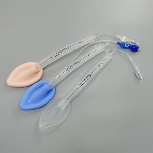 Máscara laríngea descartável de silicone padrão para vias aéreas, feita de silicone médico ou PVC, tem boa biocompatibilidade. - Product Image 5