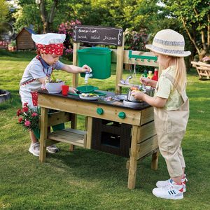 <span class=keywords><strong>Cuisine</strong></span> d'extérieur en bois et ensemble <span class=keywords><strong>de</strong></span> jeu alimentaire avec accessoires, <span class=keywords><strong>cuisine</strong></span> <span class=keywords><strong>de</strong></span> jeu pour tout-petits, vente chaude - Product Image 5