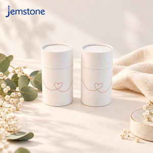 Tube en papier kraft personnalisé pour soins personnels, film mat, cylindre en carton, emballage de tube en kraft pour shampoing et lotion - Product Image 1