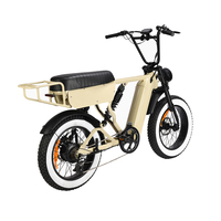 Vélo électrique puissant pour adultes, vélo de plage à pneus larges de 20 pouces, vélo électrique de ville, vélo électrique de route, vélo électrique 48v 750w, stock 2026