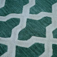 Tapis en laine de Nouvelle-Zélande de qualité supérieure, fait main, tufté à la main, tapis de luxe sur mesure, conçu par des designers, avec des propriétés ignifuges