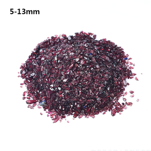 Gema curativa de <span class=keywords><strong>cuarzo</strong></span> Natural, Chips de <span class=keywords><strong>granate</strong></span> rugoso, piedra Natural, grava - Product Image 4
