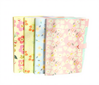 Organisateur/Planificateur A4 personnalisé avec couverture en PVC imprimée, classeur de documents, pince à papier, carnet de notes