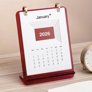 2026 New Style Desk Calendar <b>Gift</b> <b>Creative</b> Office Decoration Souvenir Corporate Logo Customization - Product Image 4
