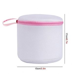 Bolsas de lavado de sujetador de malla Premium, lencería duradera, calcetería, bolsa de lavandería, poliéster plegable ecológico, embalaje estándar exportado CN;JIA - Product Image 2