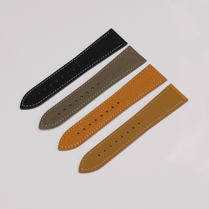 <span class=keywords><strong>Bracelet</strong></span> en cuir de vache Bracelets pour <span class=keywords><strong>Omega</strong></span> 19/20/21/22mm mouton français rouge en cuir véritable hommes montre ceintures pour fille garçon - Product Image 6