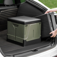 Toilette pliante portable de camping, toilette de voyage compacte et robuste avec sac de rangement pour les activités de plein air, la voiture, la randonnée et les situations d'urgence