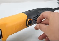 230-12 2600W 7 \/9 \ "meuleuse d'angle sans fil de qualité industrielle 220v avec interrupteur à palettes de 180mm/230mm et roue de disque de meulage