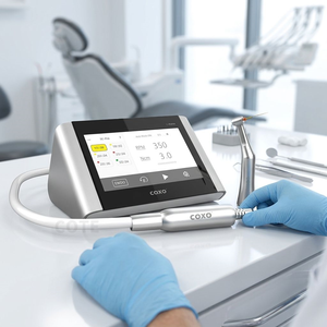 Micromoteur électrique dentaire <span class=keywords><strong>COXO</strong></span> C PUMA Master 2 en 1 sans balais avec 2 pièces à main, équipement de laboratoire - Product Image 2