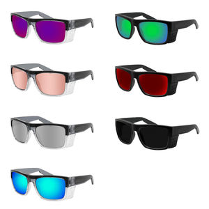 LMA Sports populaires AS/NZS 1337. 1 Lunettes de soleil personnalisées de haute qualité, carrées, anti-revêtement d'eau de mer, miroir violet Z87, lunettes de soleil de sécurité - Product Image 4