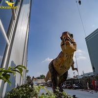 Parc de dinosaures jurassiques, dinosaure animatronique grandeur nature, modèle 3D