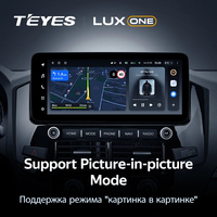 Radio Multimedia para Coche TEYES LUX ONE para Mitsubishi Pajero 4 V80 V90 2006 - 2024 con Video