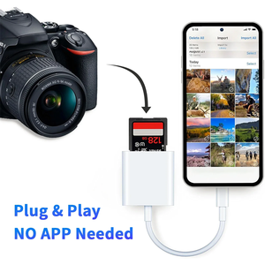 Adaptateur de type C 3 en 1 TF CF Lecteur de carte mémoire SD Adaptateurs de cartes Sim Convertisseur USB C OTG pour ordinateur portable <span class=keywords><strong>MacBook</strong></span> pour Samsung Xiaomi - Product Image 3