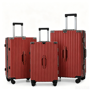 Offre Spéciale : Ensemble de 3 Valises Rigides en Aluminium Personnalisables – Sacs de Voyage à Roulettes Incassables, Légers et Imperméables - Product Image 3