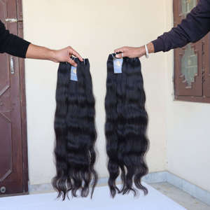 Cabello alineado con cutícula de templo indio 100% vendedores de cabello humano brasileño sin procesar al por mayor paquetes de cabello brasileño - Product Image 2