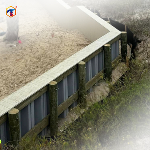Palancole in Polimero Rinforzato con Fibra di Vetro (FRP/GRP) Composito Interbloccante per Costruzione di Banchine - Contratto - Product Image 1