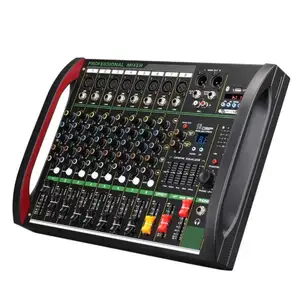 Amplificatore per basso per chitarra pa sound table console per microfono mixer audio mixer per ingresso audio a 4 canali mixer per dj audio digitale