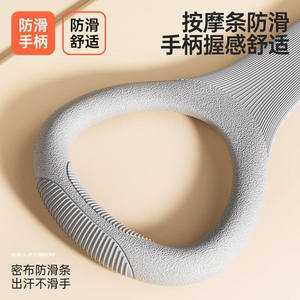 Bande de résistance Xtep Figure Eight 20 lb grise, corde élastique de yoga et de fitness pour étirements des épaules et du cou, équipement d'entraînement - Product Image 5