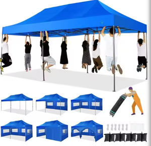 Tente d'événement robuste 10x20 pieds de type étendu en PVC, <span class=keywords><strong>double</strong></span> couche, protection UV, toutes saisons, auvent extérieur pour stands - Product Image 3