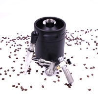 <strong>Hot</strong> <strong>Selling</strong> Custom logo 64oz Nitro <strong>Cold</strong> <strong>Brew</strong> <strong>Coffee</strong> <strong>Maker</strong> Home Keg with Stainless Steel Relief Valve Pressure Gage