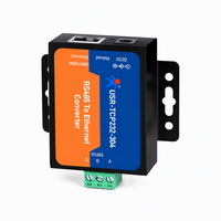USR TCP232 304 Serial Server RS485 ke Ethernet Modbus Gateway RTU ke TCP Converter Modul Komputasi Tepi Industri