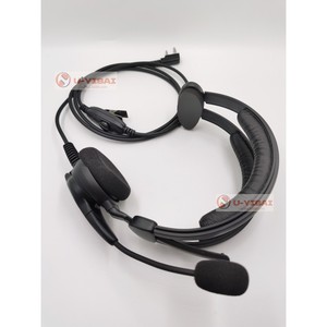 Auriculares para Walkie Talkie de un Solo Lado con Micrófono con Cancelación de Ruido, Brazo Giratorio de 270 Grados, Accesorios de Audio Anti-Interferencia - Product Image 1