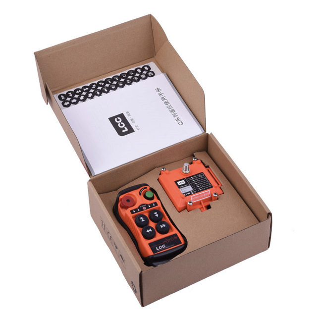 Q202 433mhz 48V Transmitter and Receiver Elevator Switch Hoist Universal Crane Wireless Electric Radio Industrial Remote Control