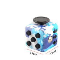 Jouets sensoriels pour l'autisme, jouet anti-stress, cube de bureau, doigt, anxiété, autisme, dés de décompression sensorielle, dés de jouets ennuyeux, dés