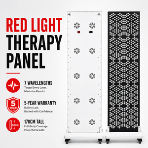 Panel de Terapia de Luz Roja GLPE de Alta Potencia 2026, 7 Longitudes de Onda 630-1060nm, Alivio del Dolor Corporal Completo, Compatible con Enchufe Estadounidense, OEM - Product Image 1