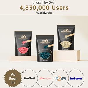 Perlas de Cera Depilatoria Lifestance de 1LB, Sándalo Verde Oscuro y Coco Blanco, Cera Caliente Eficaz para la Depilación para Mujeres y Hombres - Product Image 3